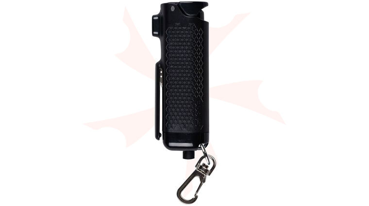 SABRE Safe Escape 3-in-1 Flip Top Pepper Gel, Seat Belt Cutter, Window Breaker, Black (0.54 oz.)