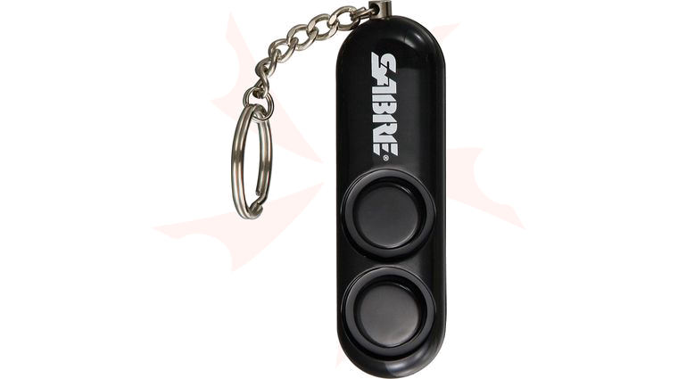SABRE Personal Alarm with Key Ring, Black