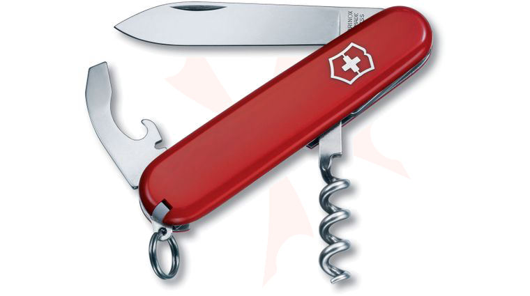 Victorinox Swiss Army Waiter Multi-Tool, Red, 3.31 inch Closed (Old Sku 53891)