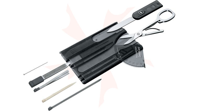 Victorinox Swiss Army SwissCard Multi-Tool, Translucent Onyx (Old Sku 53937)