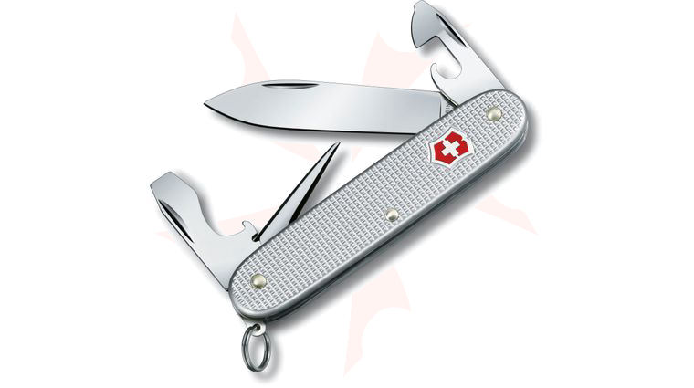 Victorinox Swiss Army Pioneer Multi-Tool, Silver Alox, 3.5 inch Closed (Old Sku 53960)