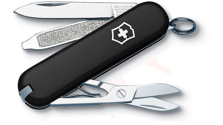 Victorinox Swiss Army Classic SD Multi-Tool, Black, 2-1/4 inch Closed (Old Sku 53003)