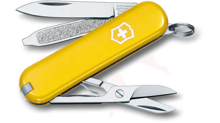 Victorinox Swiss Army Classic SD Multi-Tool, Yellow, 2-1/4 inch Closed (Old Sku 53008)