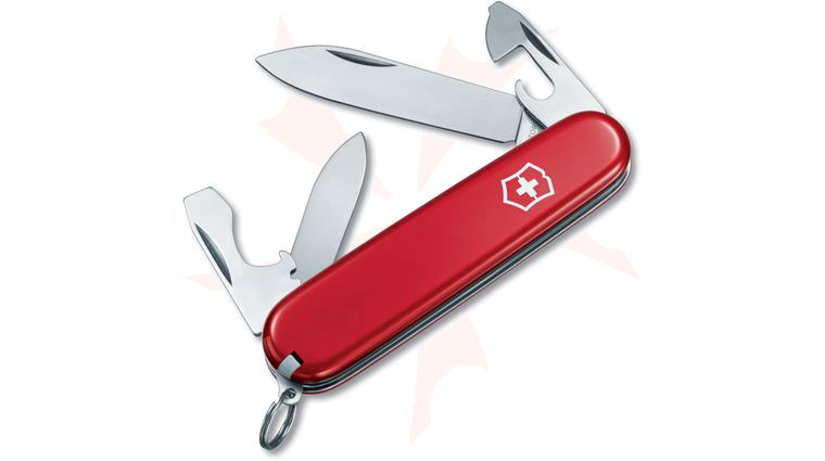 Victorinox Swiss Army Recruit Multi-Tool, Red, 3.31 inch Closed (Old SKU 53241)