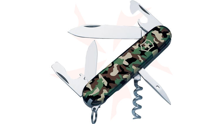 Victorinox Swiss Army Spartan Multi-Tool, Camouflage, 3.58 inch Closed (Old Sku 53353)