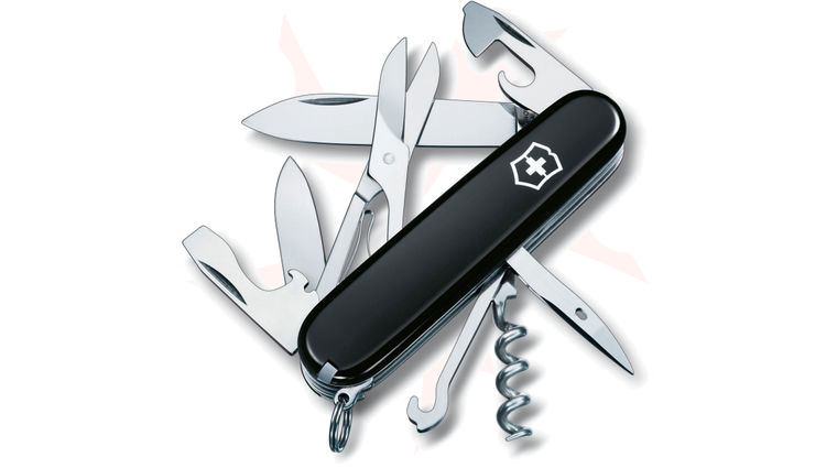 Victorinox Swiss Army Climber Multi-Tool, 3-1/2 inch Black Handles (Old Sku 53383)