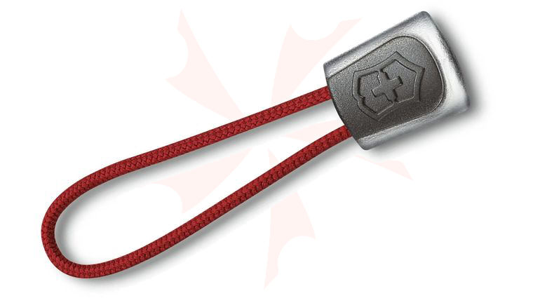 Victorinox Swiss Army Red Nylon Cord Lanyard with Rubber Grip