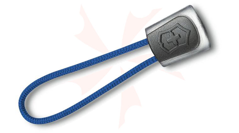 Victorinox Swiss Army Blue Nylon Cord Lanyard with Rubber Grip