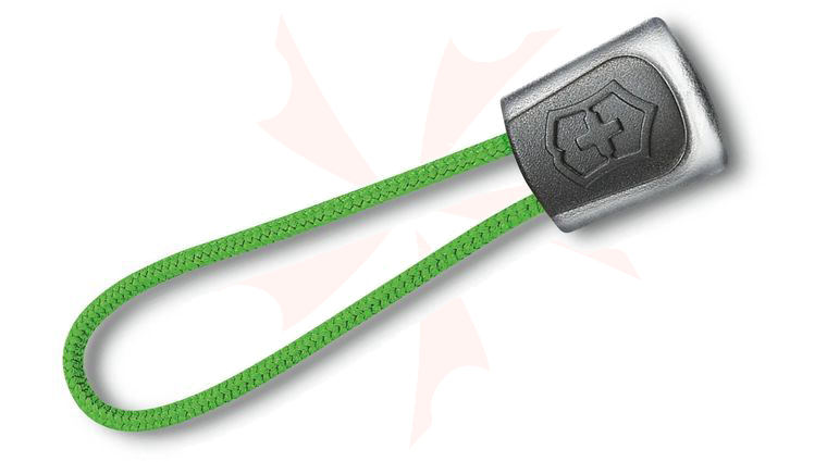 Victorinox Swiss Army Green Nylon Cord Lanyard with Rubber Grip