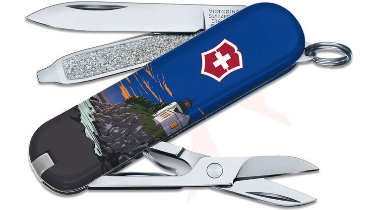 Victorinox Swiss Army Ranger of the Lost Art Classic SD Limited Edition 2020 Multi-Tool, Acadia, 2.25 inch Closed