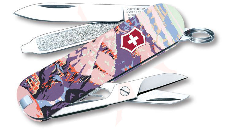 Victorinox Swiss Army Ranger of the Lost Art Classic SD Limited Edition 2020 Multi-Tool, Grand Canyon, 2.25 inch Closed