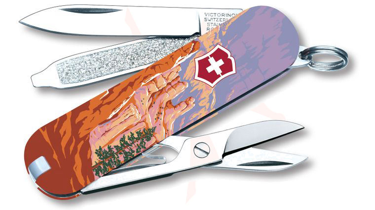 Victorinox Swiss Army Ranger of the Lost Art Classic SD Limited Edition 2020 Multi-Tool, Bryce Canyon, 2.25 inch Closed