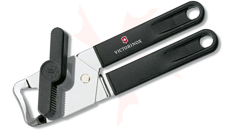 Victorinox Handheld Can Opener, Black Molded Plastic Handles (Old Sku 43798)
