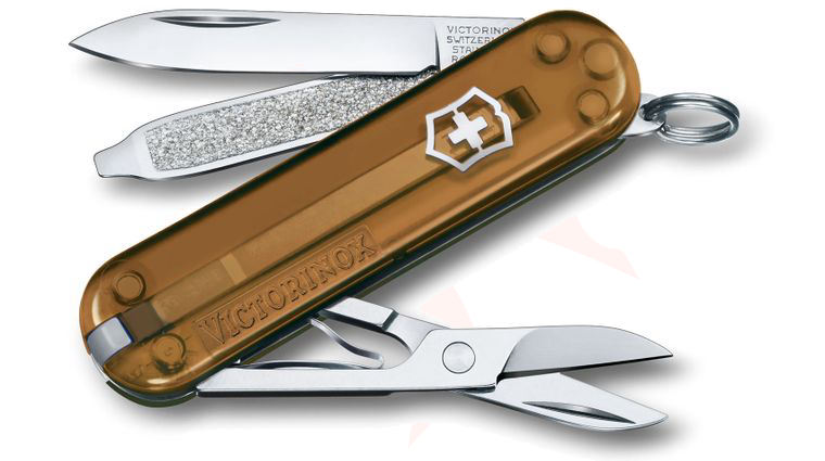 Victorinox Swiss Army Classic Colors Classic SD Multi-Tool, Chocolate Fudge, 2.3 inch Closed