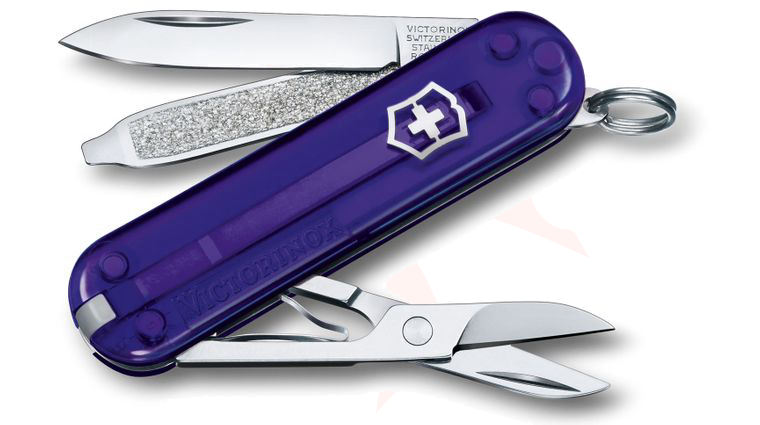 Victorinox Swiss Army Classic Colors Classic SD Multi-Tool, Persian Indigo, 2.3 inch Closed