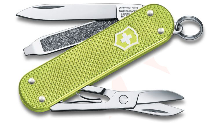 Victorinox Swiss Army Classic Colors Classic SD Alox Multi-Tool, Lime Twist, 2.3 inch Closed