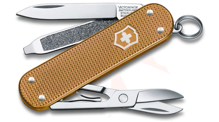Victorinox Swiss Army Classic Colors Classic SD Alox Multi-Tool, Wet Sand, 2.3 inch Closed