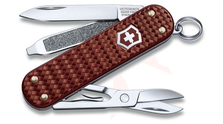 Victorinox Swiss Army Precious Alox Classic SD Multi-Tool, Hazel Brown, 2.3 inch Closed