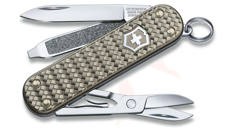 Victorinox Swiss Army Precious Alox Classic SD Multi-Tool, Infinite Gray, 2.3 inch Closed