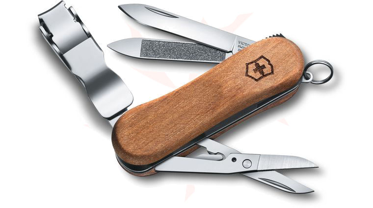Victorinox Swiss Army 0.6461.63 NailClip 580 Multi-Tool 2-1/2 inch Walnut Handles