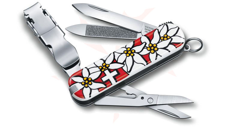 Victorinox Swiss Army NailClip 580 Multi-Tool, Edelweiss, 2.5 inch Closed