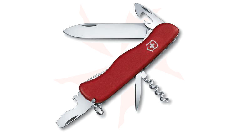 Victorinox Swiss Army Picknicker Multi-Tool, 4.4 inch Red Handles