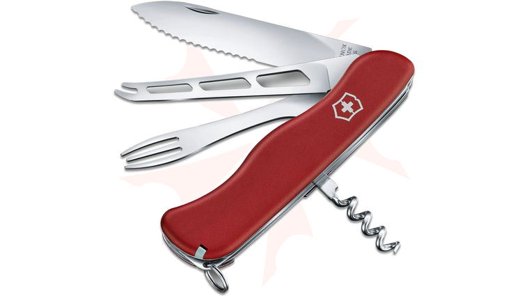 Victorinox Swiss Army Cheese Master Multi-Tool, Red Polyamide, 4.4 inch Closed