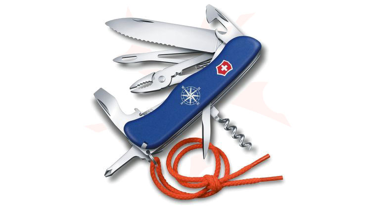 Victorinox Swiss Army Skipper Multi-Tool, Blue, 4.4 inch Closed