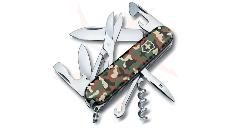 Victorinox Swiss Army Climber Multi-Tool, 3.6 inch Camo Handles