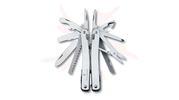 Victorinox Swiss Army SwissTool Spirit X Multi-Tool 4.13 inch Closed, Nylon Pouch