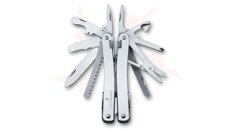 Victorinox Swiss Army SwissTool Spirit X Plus 4.13 inch Closed, Nylon Sheath