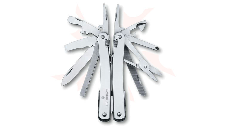 Victorinox Swiss Army SwissTool Spirit X Plus Ratchet 4.13 inch Closed, Nylon Sheath