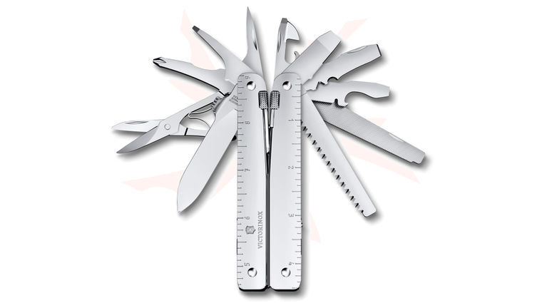 Victorinox Swiss Army SwissTool MX 4.5 inch Closed, Nylon Sheath