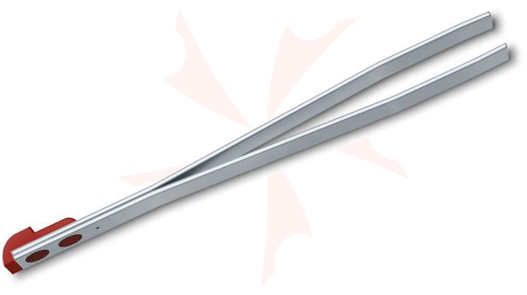 Victorinox Swiss Army Small Replacement Tweezers Fits Knives 58mm (2.25 inch), 65mm (2.56'') and 74mm (3 inch), Red