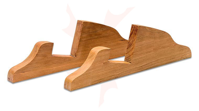 S&D Enterprises Cherry Wood Display Case Feet for 1.875 inch Case