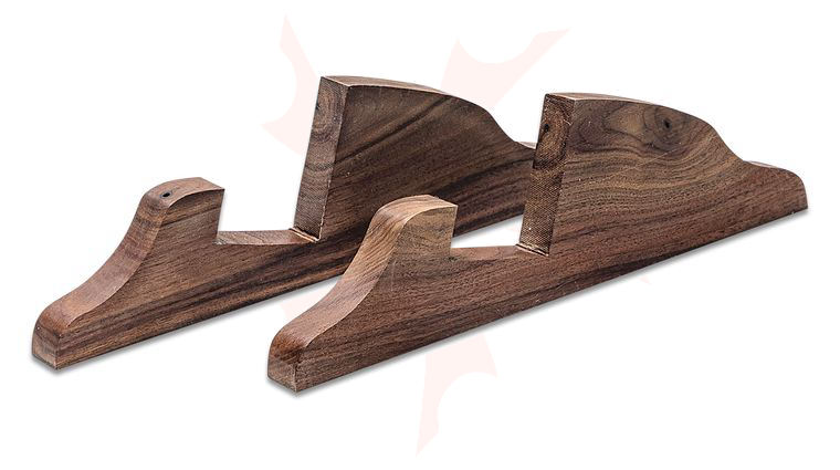 S&D Enterprises Walnut Wood Display Case Feet for 1.875 inch Case
