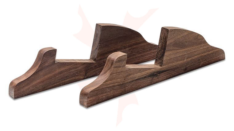 S&D Enterprises Display Case Feet - Walnut Wood For 2.875 inch Case
