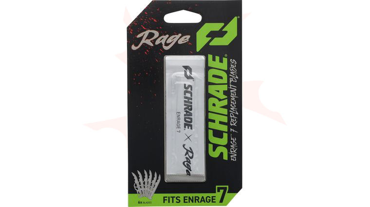 Schrade Enrage 7 Replacement Blades, 6 Pack