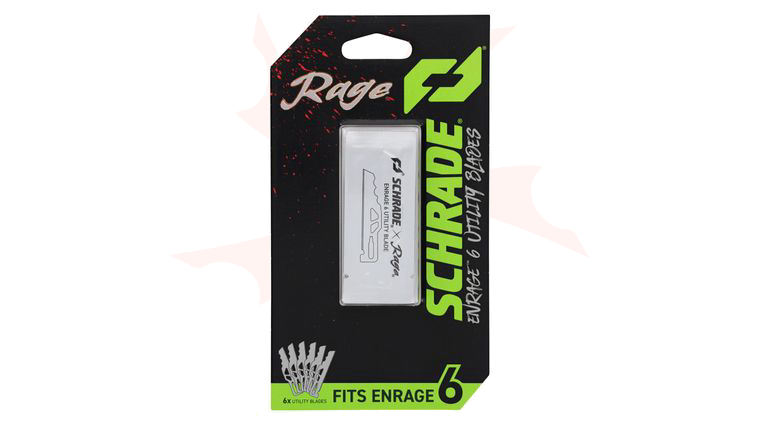Schrade Enrage 6 Replacement Utility Blades, 6-Pack