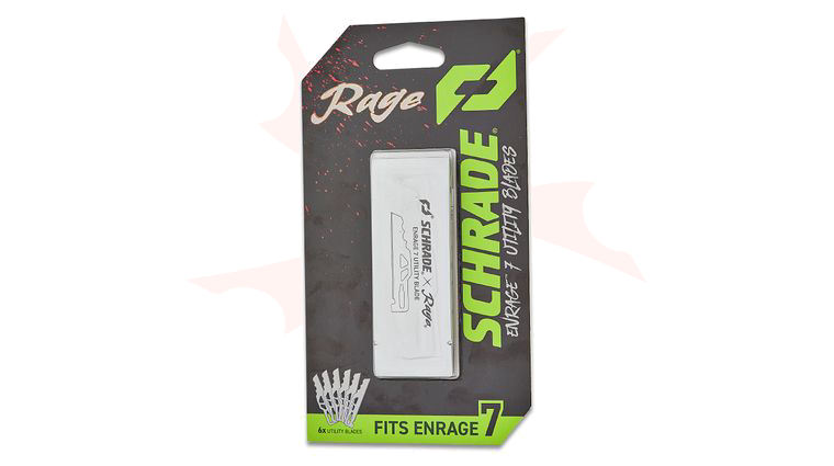 Schrade Enrage 7 Replacement Blades, 6 Pack