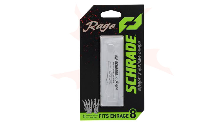 Schrade Enrage 8 Hunting Combo Replacement Blades, 6-Pack