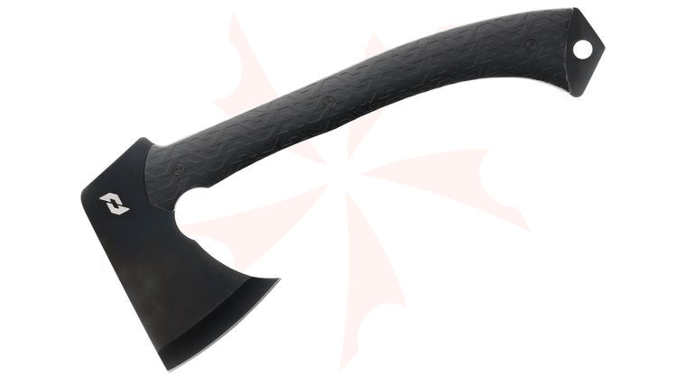Schrade Delta Class 13 inch Recoil Axe, Black 3Cr13 Blade, Black G10 Handle, 1680D Polyester Sheath