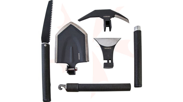 Schrade SCHEXC Outdoor Kit Emergency and Survival Tool Kit, Polyester Carrying Case