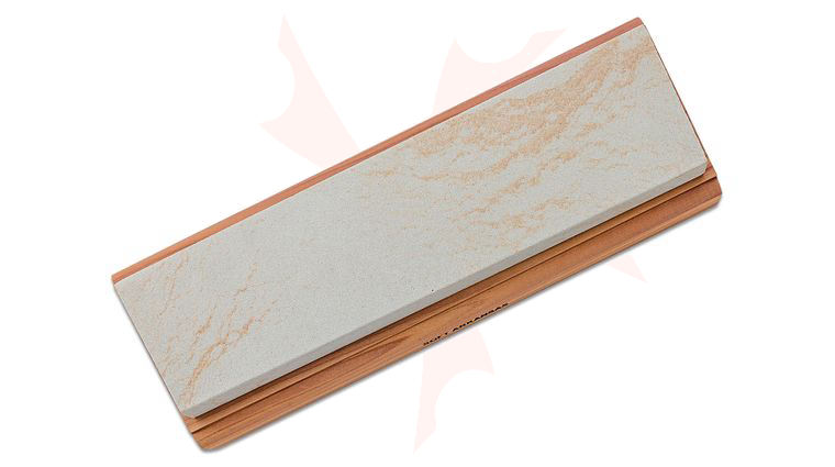 Arkansas Soft Whetstone on Cedar Block 8 inch x 2 inch x 0.5 inch