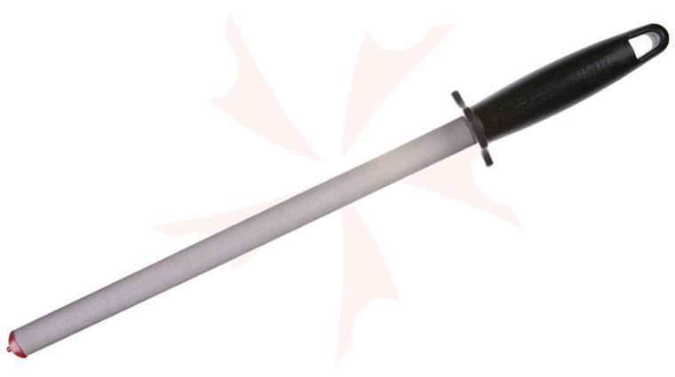 EZE-LAP 12 inch Super Fine Oval Sharpening Steel with Plastic Handle