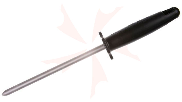 EZE-LAP Diamond Butcher 7.5 inch Diamond Coated Steel Black Plastic Handle