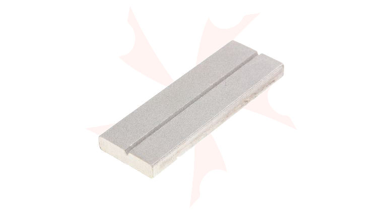EZE-LAP Fine Stone with Groove for Fishhooks - 1 inch x 3 inch Diamond Stone