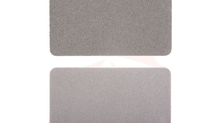 EZE-LAP Fine/Coarse 2 Stone Set, Gold Wallet 2 inch x 3.25 inch Credit Card Size Stone