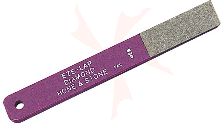 EZE-LAP Diamond Sharpener Medium 400 Grit, Purple Handle