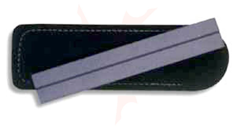 EZE-LAP Diamond Sharpener 1 inch x 6 inch Fine Grit Leather Sheath
